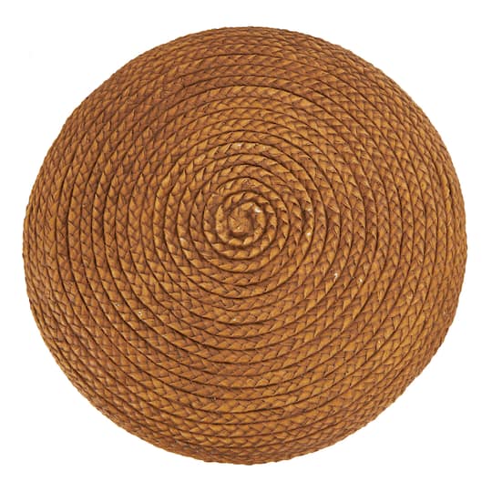 Brown Magnesium Oxide Two-Toned Garden Stool